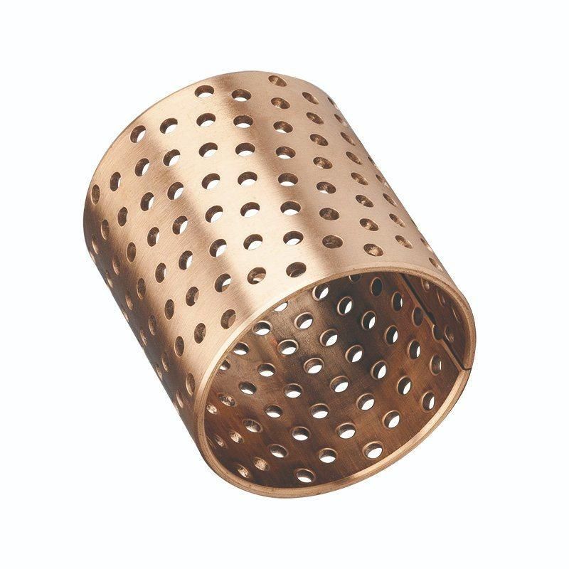 Professional Wholesale High Quality CuSn8P Copper Alloy Bush Automobile Bushing Bearing Wrapped Bronze Bushing