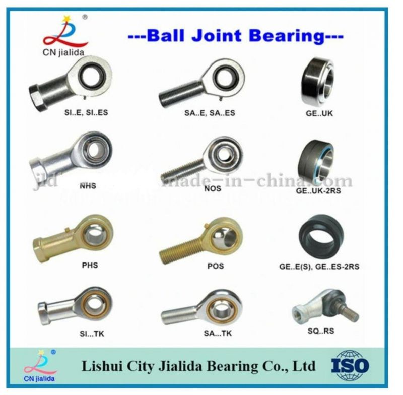 Ge Series Radial Spherical Plain Bearing Rod End Joint Bearing Ge4e Ge5e Ge6e Ge8e Ge10e Ge12e for Auto and Machine Parts