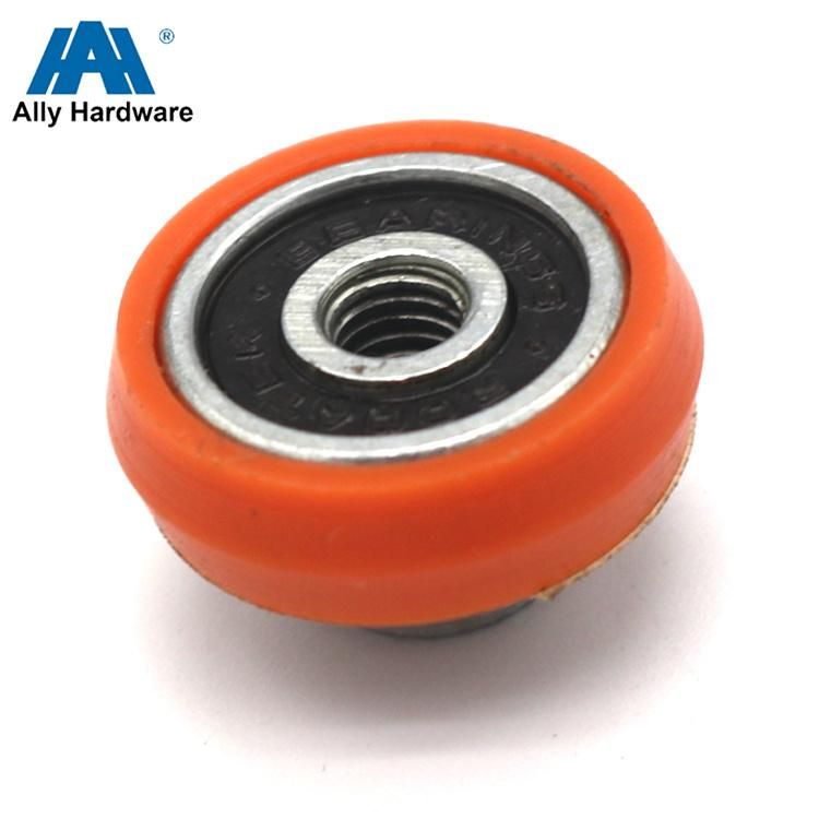 Orange Pulley Wheel Small Ball Bearing Wheel for Window Roller