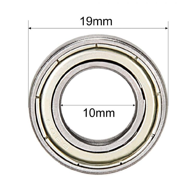 6800zz Deep Groove Ball Bearing Double Shield 6800-2z 10mm X 19mm X 5mm Chrome Steel Bearing