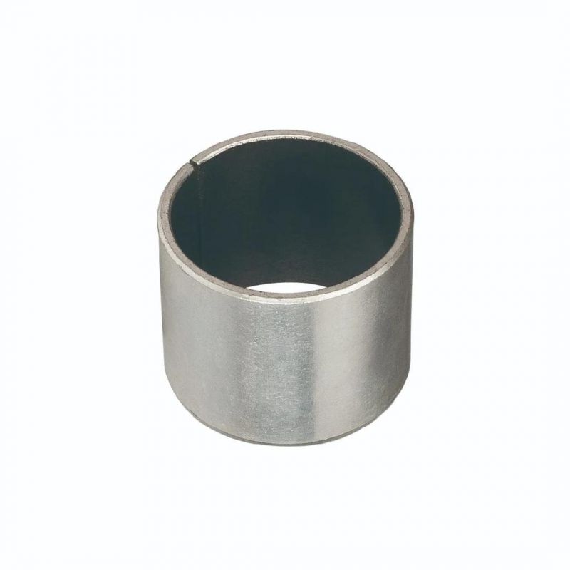 DU Tin Platting Metal-Polymer Composite Bushing Made of Steel Base and Bronze Powder PTFE Oilless Printing Machine Sleeve Bushing.