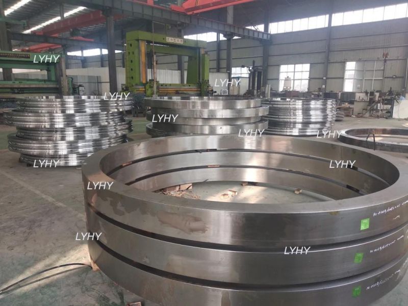 Internal Gearing Swing Bearing Triple Row Roller Slew Ring Bearing Geared Crane Turntable Bearing