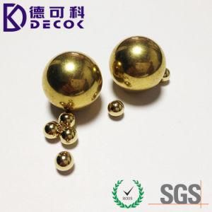 C28000 Small Round Solid Brass Ball