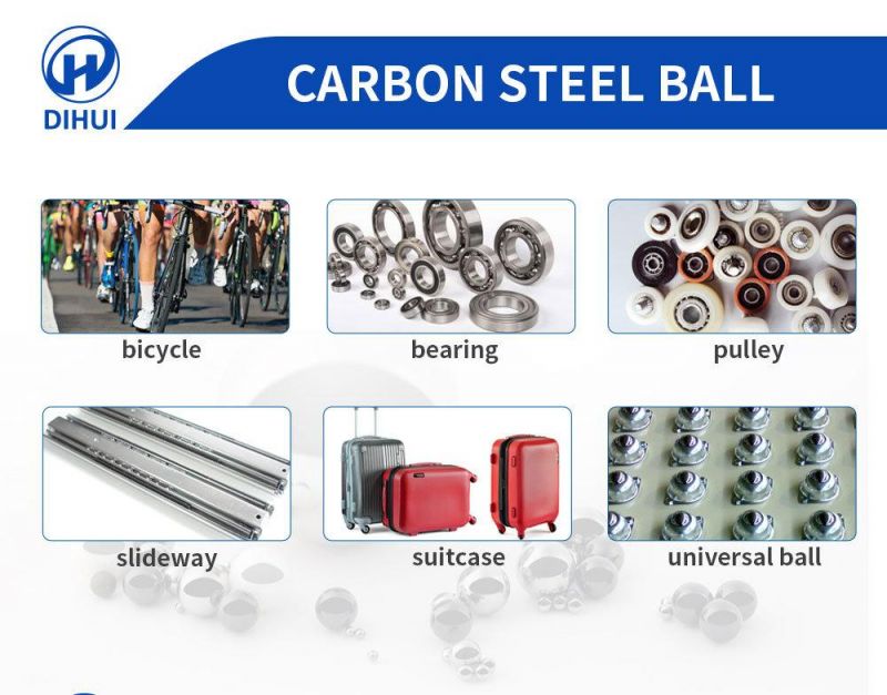 Customized G100-G100 1.0mm-120mm Carbon Steel Ball Used in Bearings/Sprayers/Water Pumps