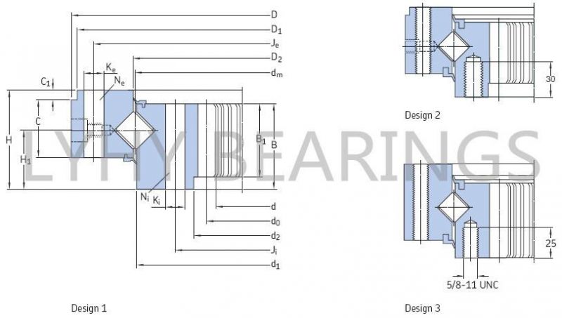 Replaced Ring Bearing for Slewing Ring Bearing Rks. 111280101002