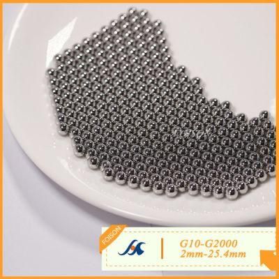 2.381mm-25.4mm Metal Ball Solid Stainless Steel Ball Precision Ball for Cleaning Machine