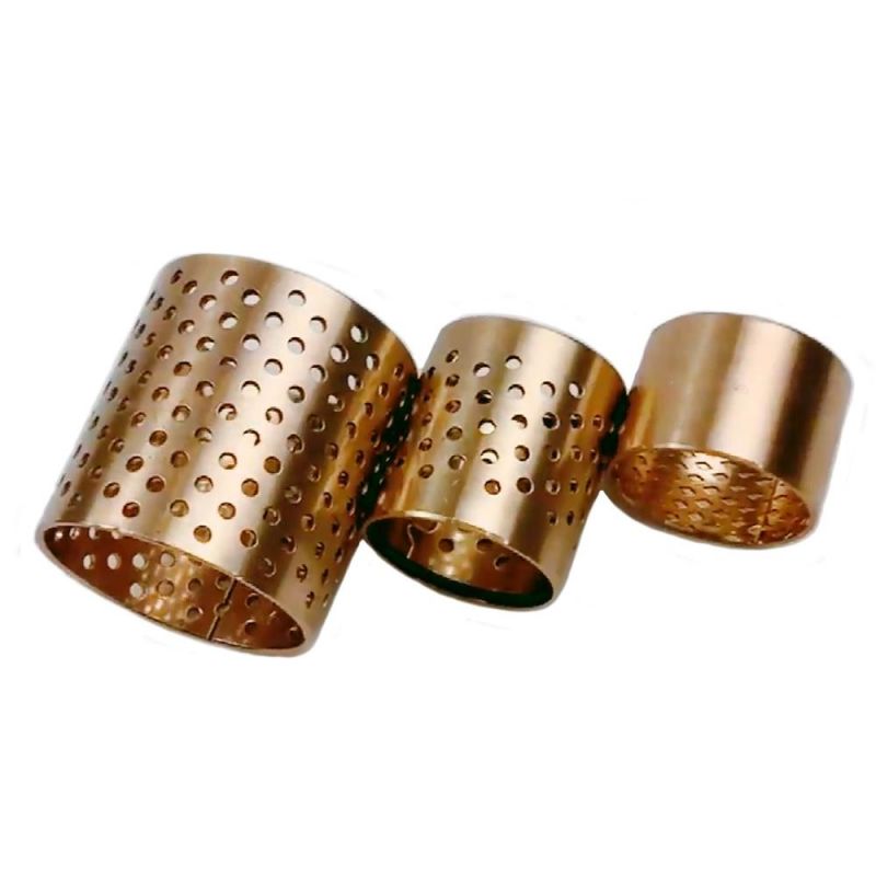 Wrapped Bronze Bushing of Solid Bronze Bushing Bearings Bronze Sleeve Manufacturer TEHCO