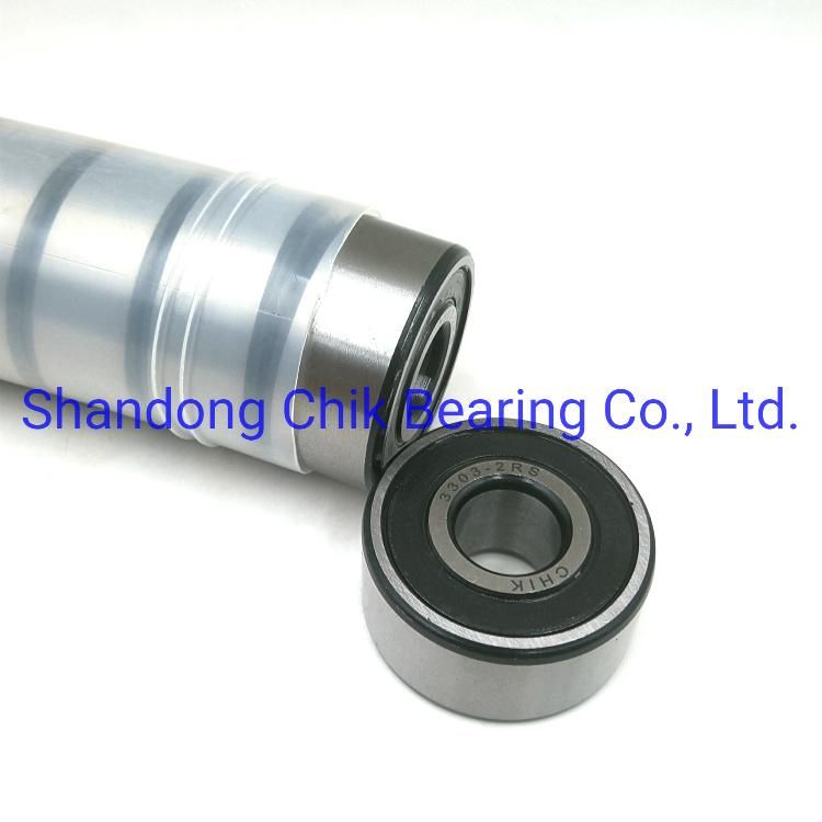 Chik High Quality Double Row Angular Contact Ball Bearing 3306-2RS 3307-2RS 3308-2RS 3309-2RS 3310-2RS