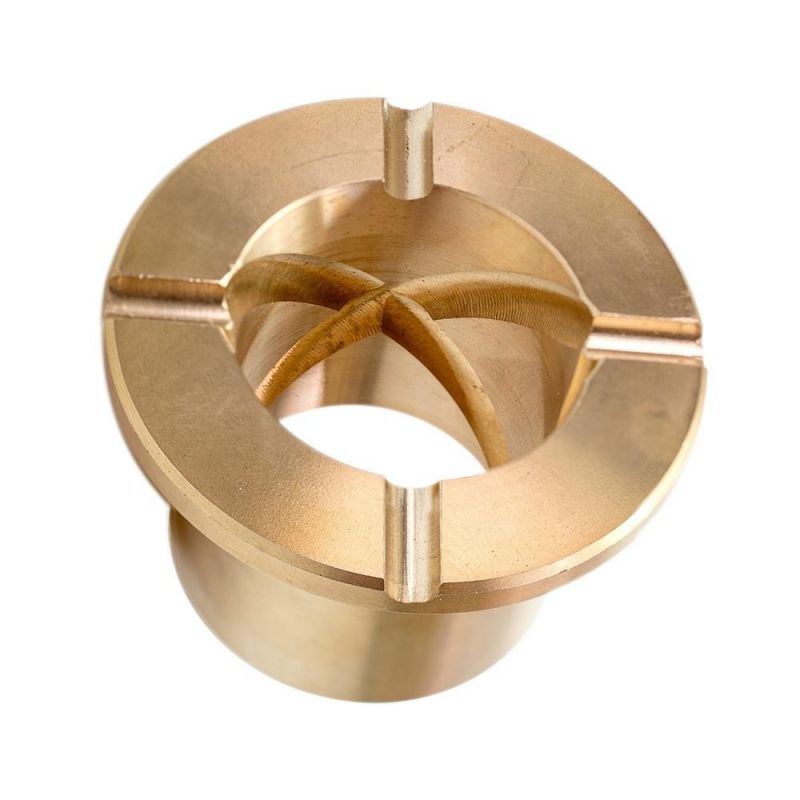 TEHCO High Quality  Customized Brass Bushing Casting Flange Brass Bushing