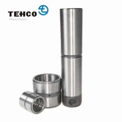 Various Styles Bucket Pin Bushing Made of 40Cr Steel Metal With High-frequency Quenching Custom Hardness for Excavator Machine.