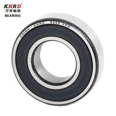 High Quality Deep Groove Ball Bearing 6205 6205zz 6205RS 2RS C3 Khrd Bearing Size 25*52*15mm