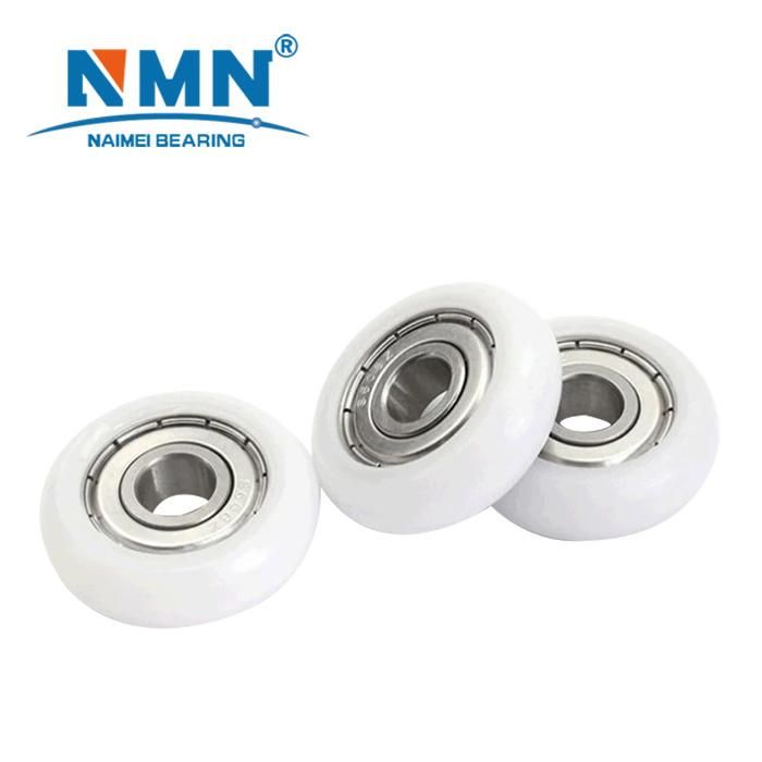 Hot Sale Durable Window Roller Nylon Rollers Wheel Bearings Round Shape Groove Pulley