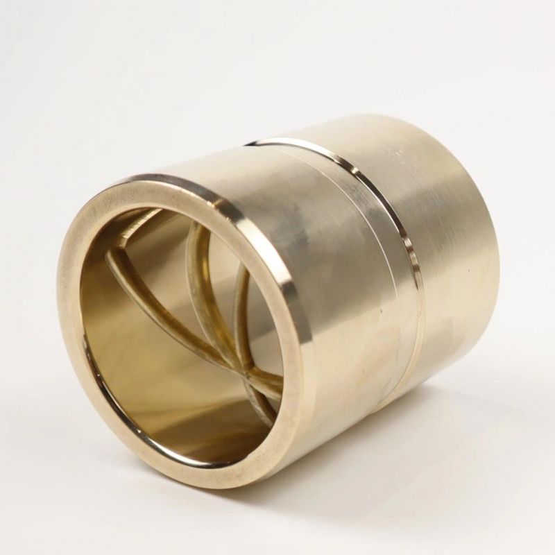 CuZn25Al5Mn4Fe3 Casting Brass Bushing with CNC Machining Technique and Variouls Kinds of Oil Grooves of Tighter Tolerance.