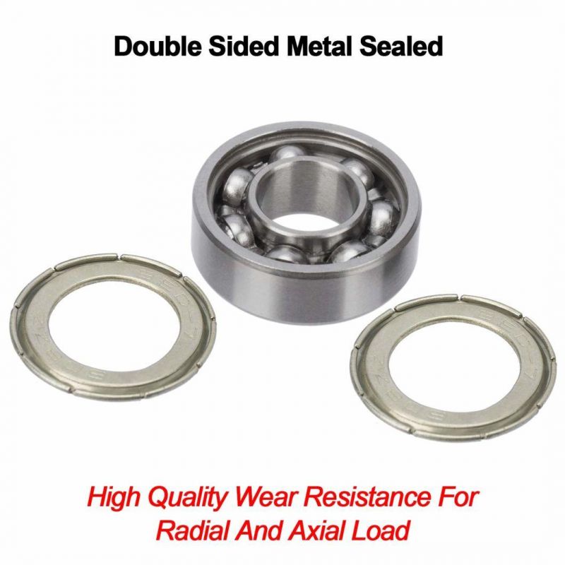 High Precision Miniature Ball Bearing C 608 Zz / 2z P6 8X22X7 mm