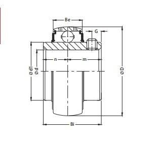 Bearing Insert and Units Ug, UC, SA, Sb Ser Pillow Block Bearing Mounted Bearing