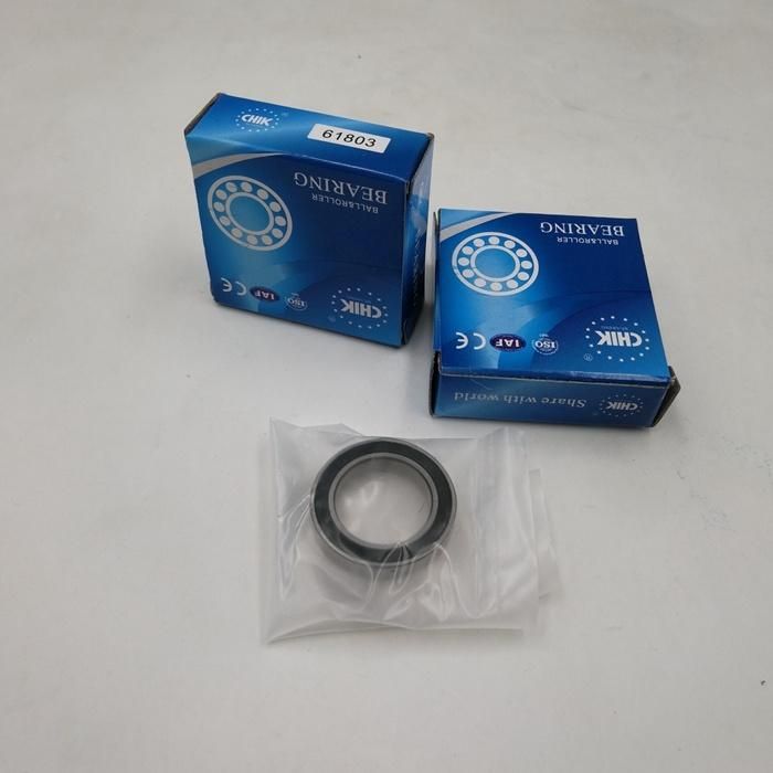 Thin Wall Bearing 61801RS Zz Thin Type Deep Groove Ball Bearing of Machine Parts