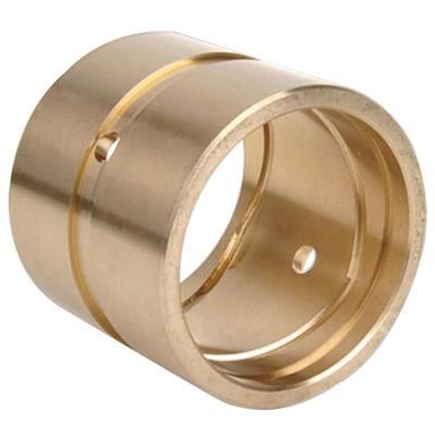 Customized Bronze/Brass/Copper Alloy Centrifugal Casting Bushing with Oil Groove