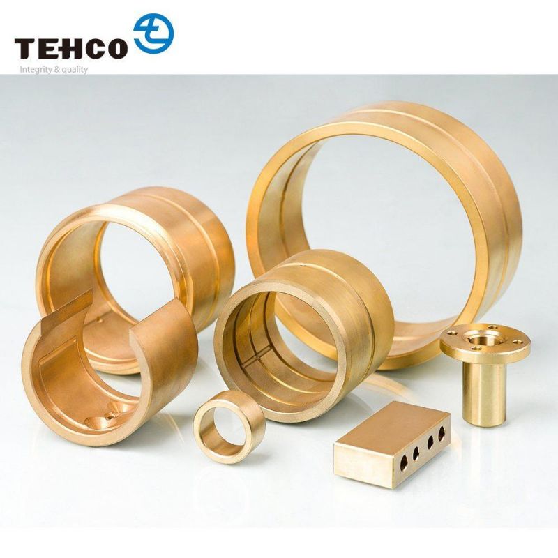 TCB800 CNC machining bushing and brass bush high precision bronze bushing