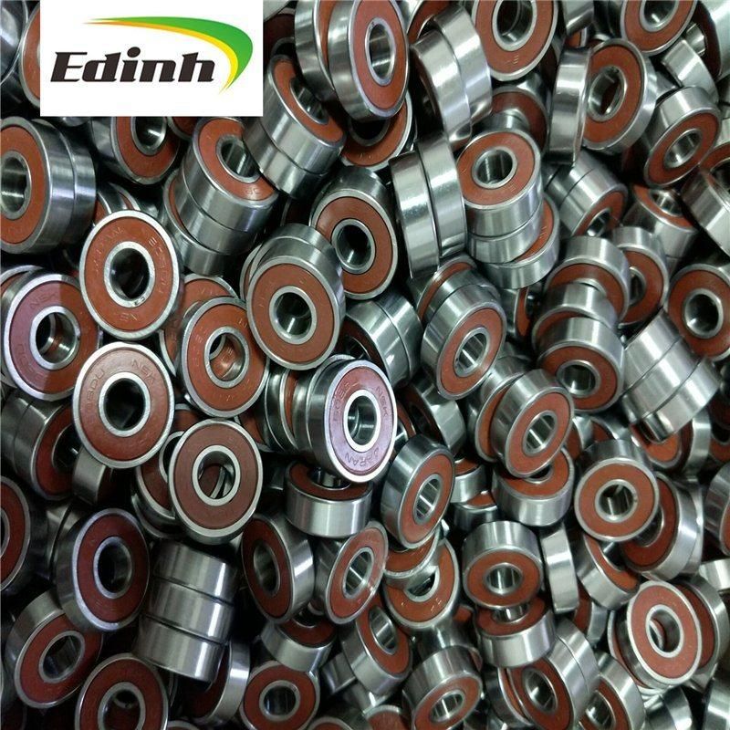 Red Rubber Seal Japan NSK Bearing 6002lu