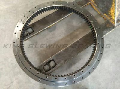 Cat 322c Excavator Slewing Ring Bearing 221-6764 Inside Roller Structure