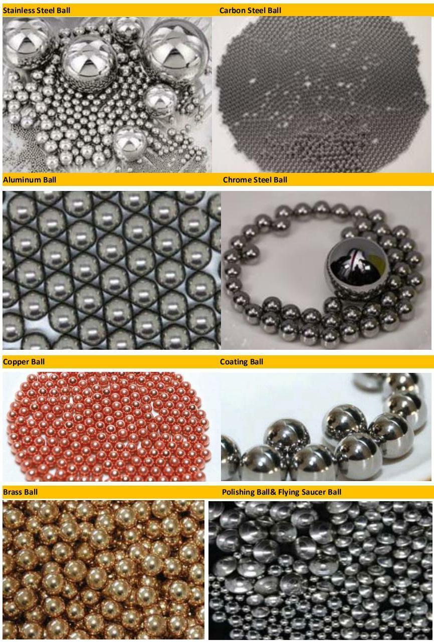 China Factory Supplier Solid Chrome/Bearing Steel Ball