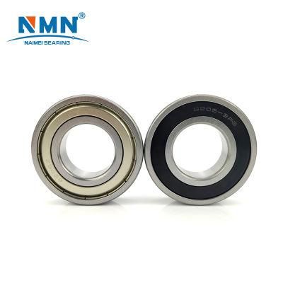 6206zz 6206z 80206 6206-2RS 30X62X16mm Factory Supply Single Row Chrome Steel Rolamento Deep Groove Ball Bearing for Trolley