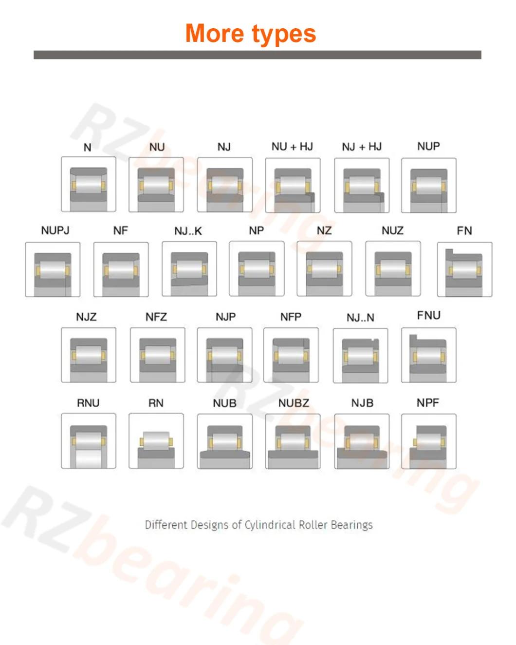 Bearings Needle Roller Bearings Auto Parts Bearings Cylindrical Roller Bearing Nu1009 for Sale