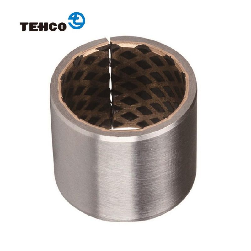 TCB300 Bimetal Steel Bronze Graphite Sliding Bushing Copper Brass Self Lubricating Sleeve Bushing For Starting Motor