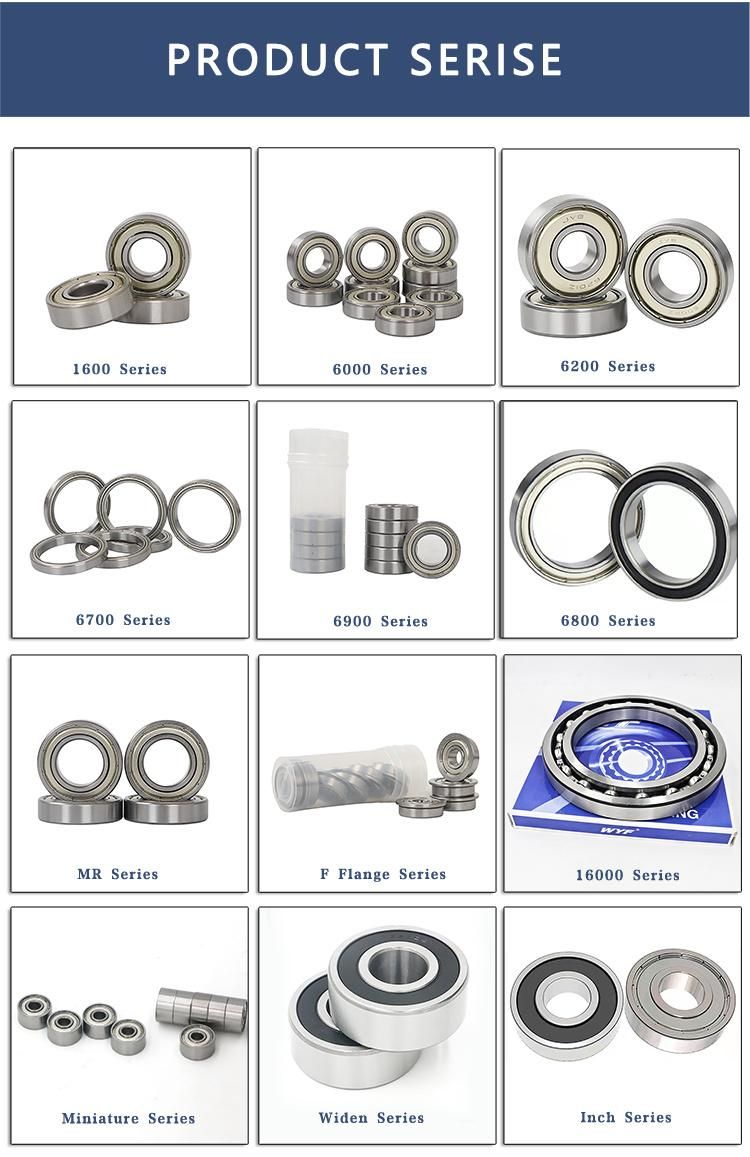 Deep Groove Ball Bearing 6205 Motor Bearing Manufacturer