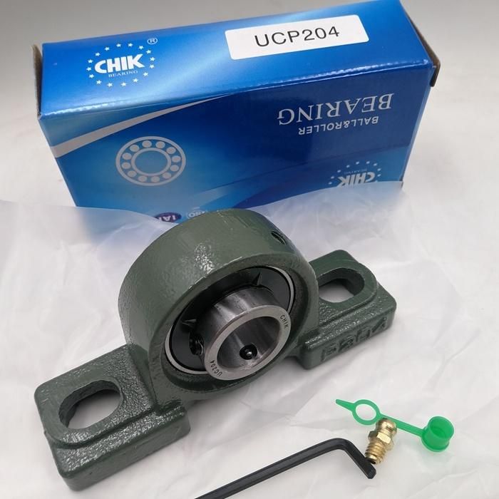 Pillow Block Bearing with Housing Chrome Steel Chik NSK SKF UCP214 UCP215 UCP217 UCP210 UCP205 Ball Bearing