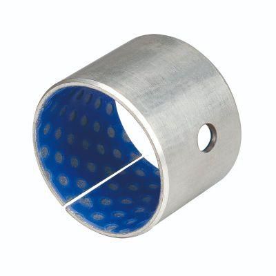 Bush High Quality Collar Flanged Bush Bronze Flange Bushing WIth Blue POM Bushing Bearing Composite