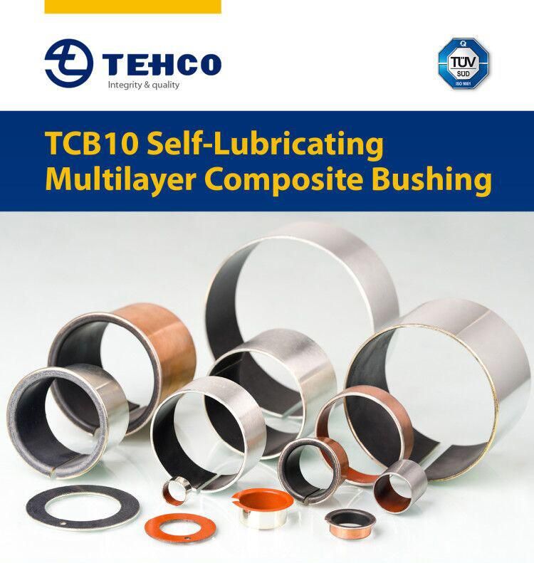 TEHCO Factory Supply Oilless Self-lubricating Sleeve Plugged Brass Bearing Carbon Bush