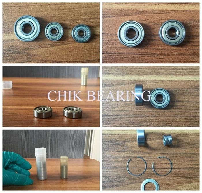 U Groove Pulley Bearing Miniature Deep Groove Ball Bearing (626 627 628 629)