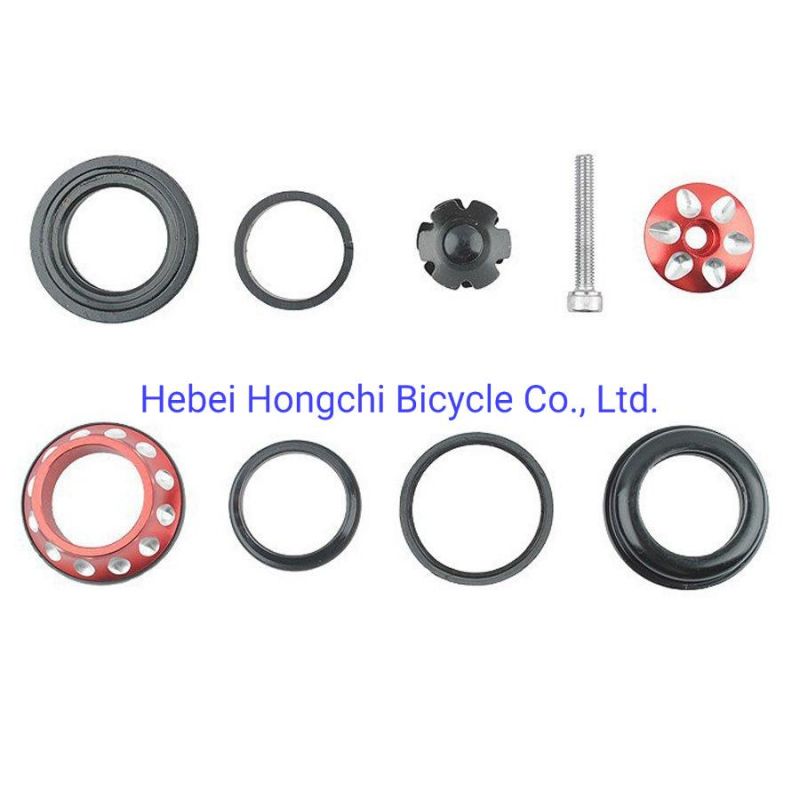 Factory Outlet Fat Bicycle Accessory Bike Headsets Semi-Integrated Alloy Top Cover Semi-Cartridge Bearing