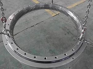 Light Types Flanged Slewing Ring Bearings Turtable Bearing 110/1300 for Truck