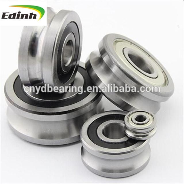 Stainless Steel Track Roller Guide U V W Groove Bearing W3 W3X Ssw3X RM3zz