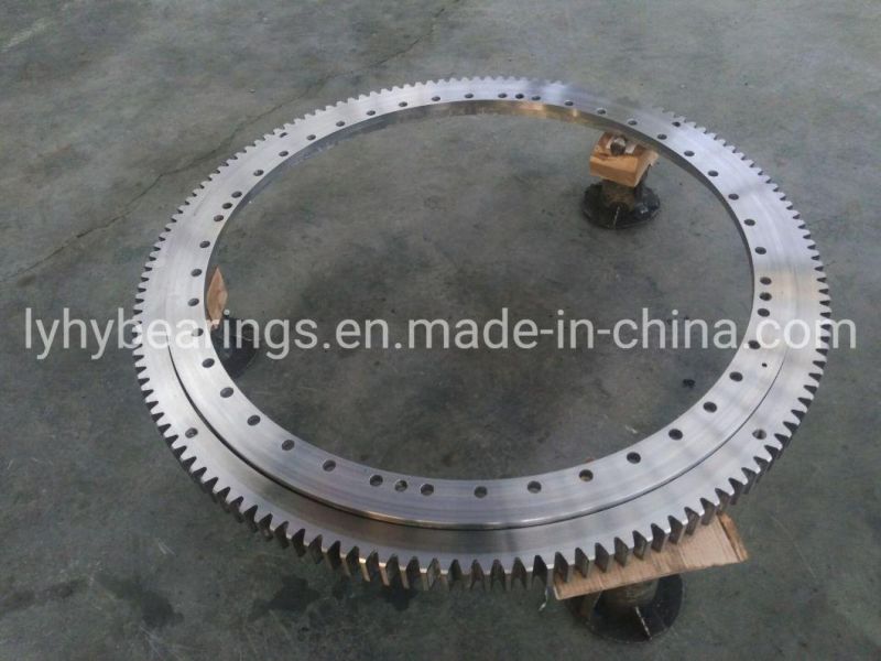 Flanged Ball Slewing Bearing with External Gear Slew Ring (RKS. 21 0411-1091)