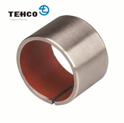 Self-lubricating Bushing Made of Hardened 316L Stainless Steel and PTFE Wrapped Split Sleeve Bush of Good Corrosion Resistance.