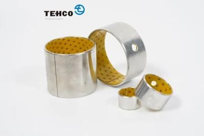 DX Self-lubricating Bear Bushing Composed of Steel Backing Bronze Powder and POM Oilless Sleeve Forming Machine Tools Bushing.