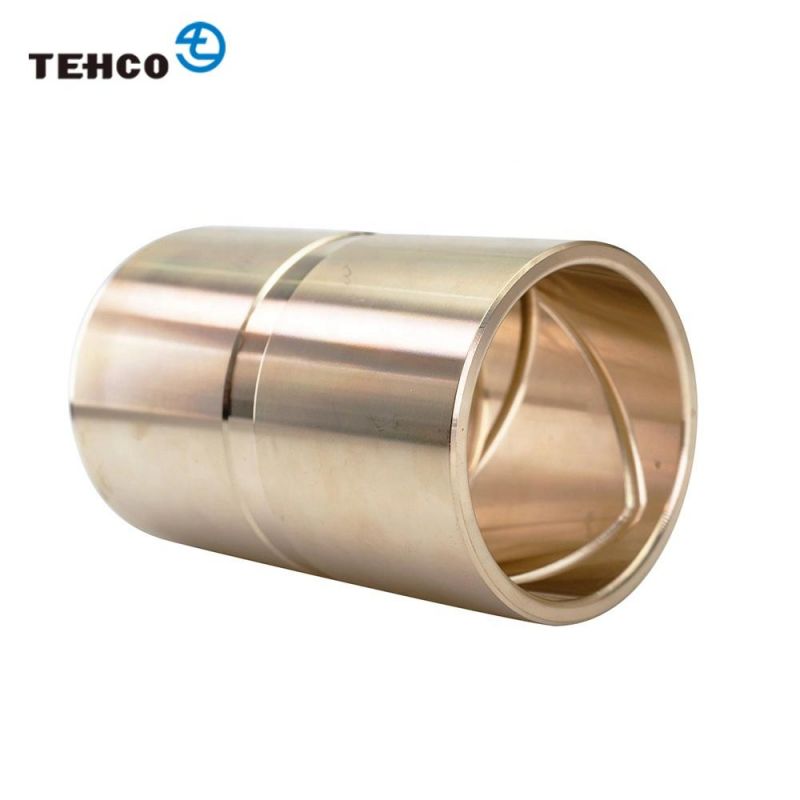 Wholesale Customized Oil Grooves Brass Shaft Bushes Bronze Bushing Custom Bronze Material and Oil Grooves Styles As Demand.