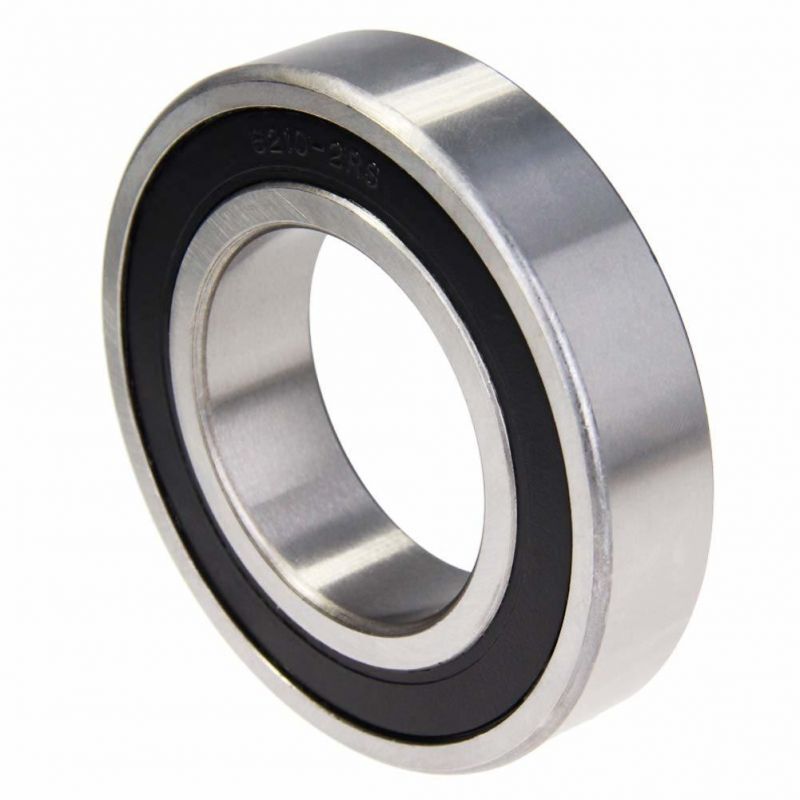 6210RS Deep Groove ball Bearings 50x90x20mm Ball Bearing Single Sealed chrome Steel