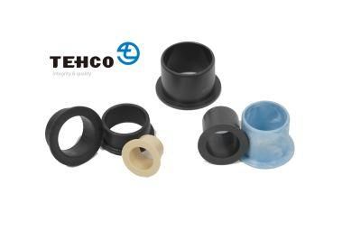 Injection Molding Machine Nylon Plastic Bushing Made of POM/PTFE/PA6 Washer and Sleeve Bear Bushing Custom Logo and Styles.