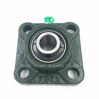 Harvester Spare Parts Tractor Flange Bearing Pillow Block Bearing Ucf203 204 205 206 Insert Ball Bearing