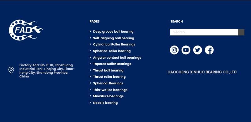 Xinhuo Bearing China Self Aligning Ball Bearing Supply Wheel Ball Bearing 2313K Double Row Selfaligning Ball Bearing