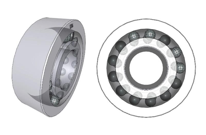 Xinhuo Bearing China Cylindrical Roller Bearing Supply Diameter Bearing 63022210 Double Row Selfaligning Ball Bearing