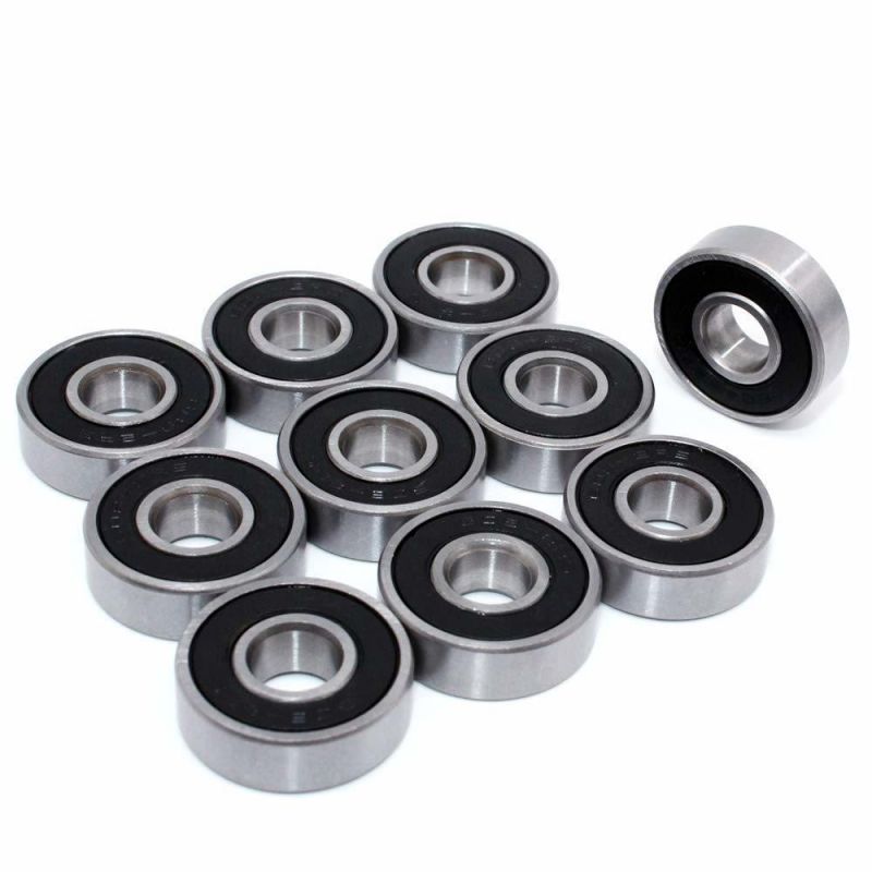 Steel Stainless Deep Groove Ball Bearings 608 2RS Motorcycle Ball Bearing