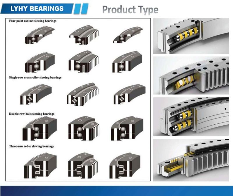 Light Type Slewing Bearing Ring Bearing Ebl. 20.0544.200 -1sptn