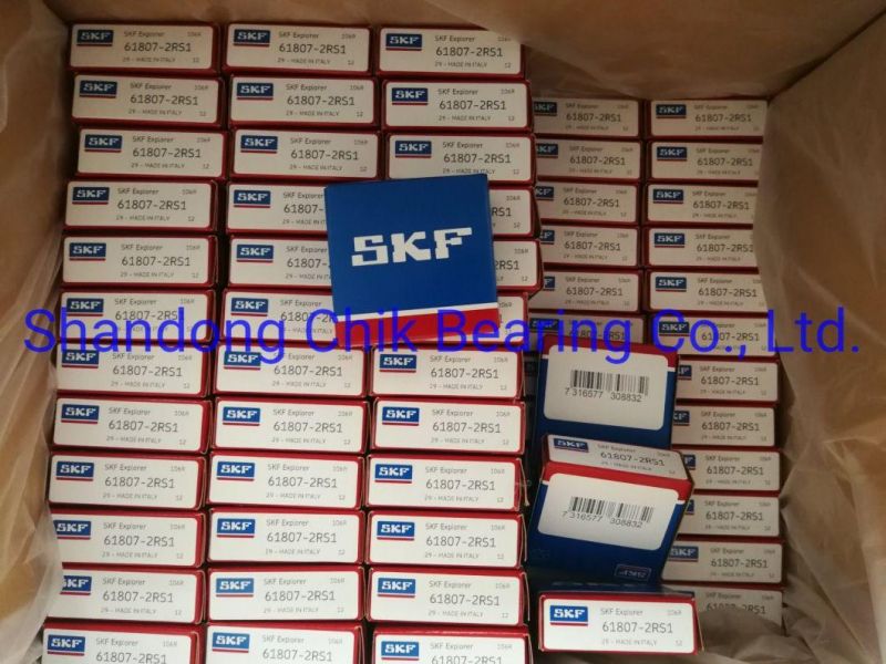 NTN NSK Koyo SKF Timken NACHI Thin Wall Bearing Thin Section Deep Groove Ball Bearing 61906 61907 61908 61909 61910 Open/Zz/2RS