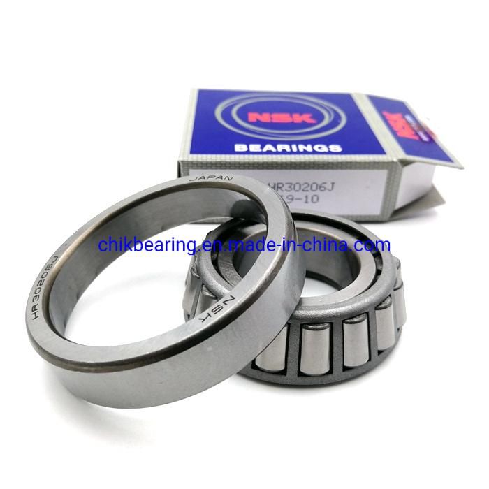 NSK Auto Parts of Original Japan Tapered Roller Bearing 30206 (HR 30206 JR)