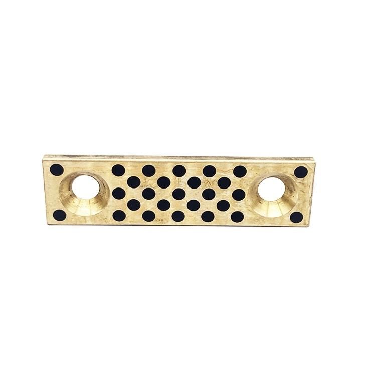 High Quality Oil-Free Linear Sliding Plate Copper Alloy Self Lubricating Guide Oilless Bushing Bearing for Machine